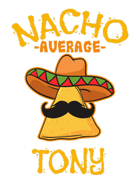 Nacho Average Tony Personalized Name Funny Taco Dry Zone Grid Polo