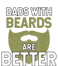 Dads With Beards Are Better Fathers Day Funny Dad V-Neck T-Shirt