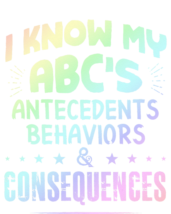 Funny ABA Therapist - I Know My ABC'S Kids Hoodie