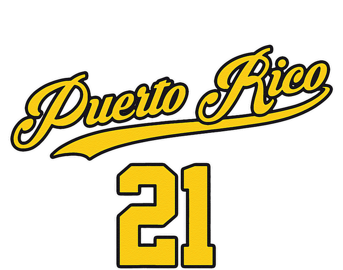 Puerto Rico Baseball 21 Santurce Boricua Baseball Fans Ladies PosiCharge Competitor Racerback Tank