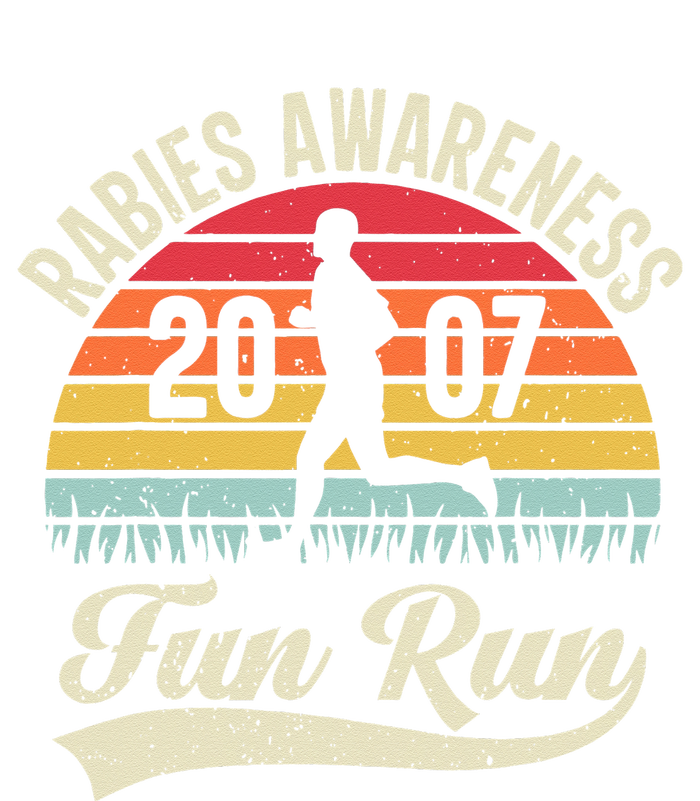 Rabies Awareness Fun Run Funny TV Comedy Running T-Shirt