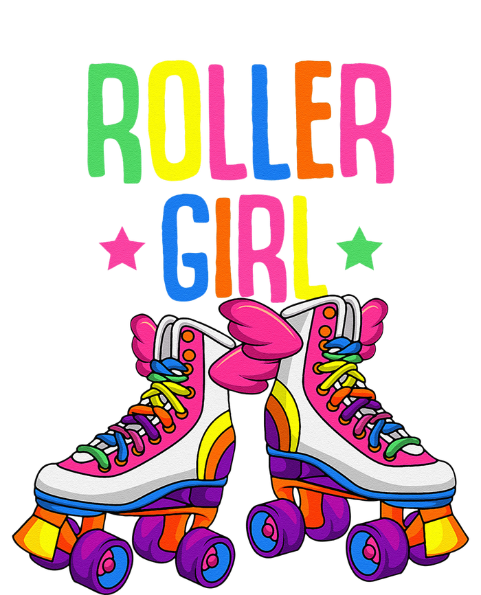 Roller Girl Roller Skates Skating Kids Long Sleeve Shirt