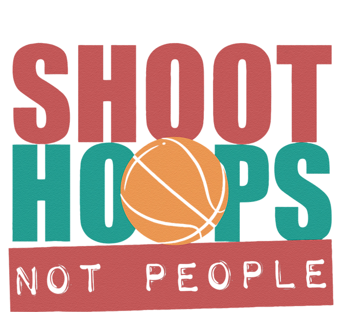 Shoot Hoops Not People Basketballer Basketball Women's Fleece Hoodie