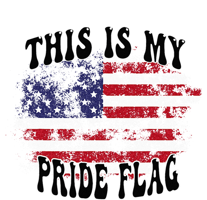 This Is My Pride Flag USA American Patriotic T-Shirt