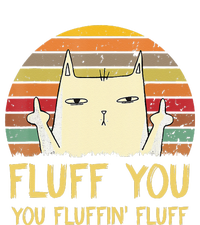 Fluff You You Fluffin' Fluff Funny Meow Cat Kitten Zip Tote Bag