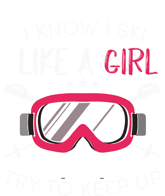 Girl Winter 2018 Skiing T-Shirt