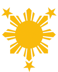 Philippines Flag Filipino 3 Star Sun T-Shirt