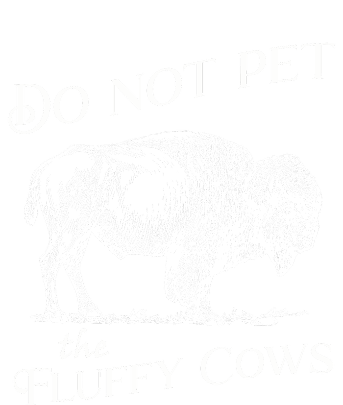 Do Not Pet The Fluffy Cows American Bison Vintage Kids Hoodie