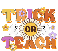 Retro Trick Or Teach Ghost Teacher Halloween Wo Premium Hoodie