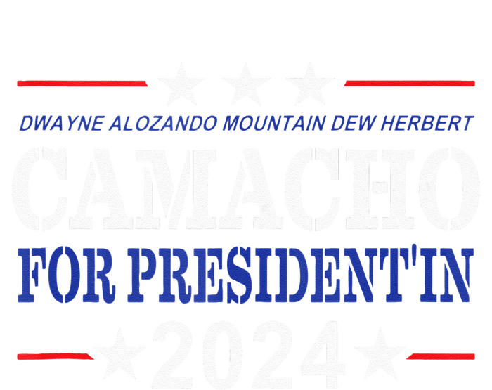 CAMACHO FOR PRESIDENTIN 2024 Presidential Election Humor Full-Length Apron With Pockets