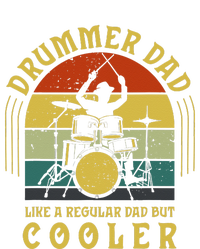 Funny Drummer Dad Art For Men Drumming Daddy Drum Players Women's T-Shirt