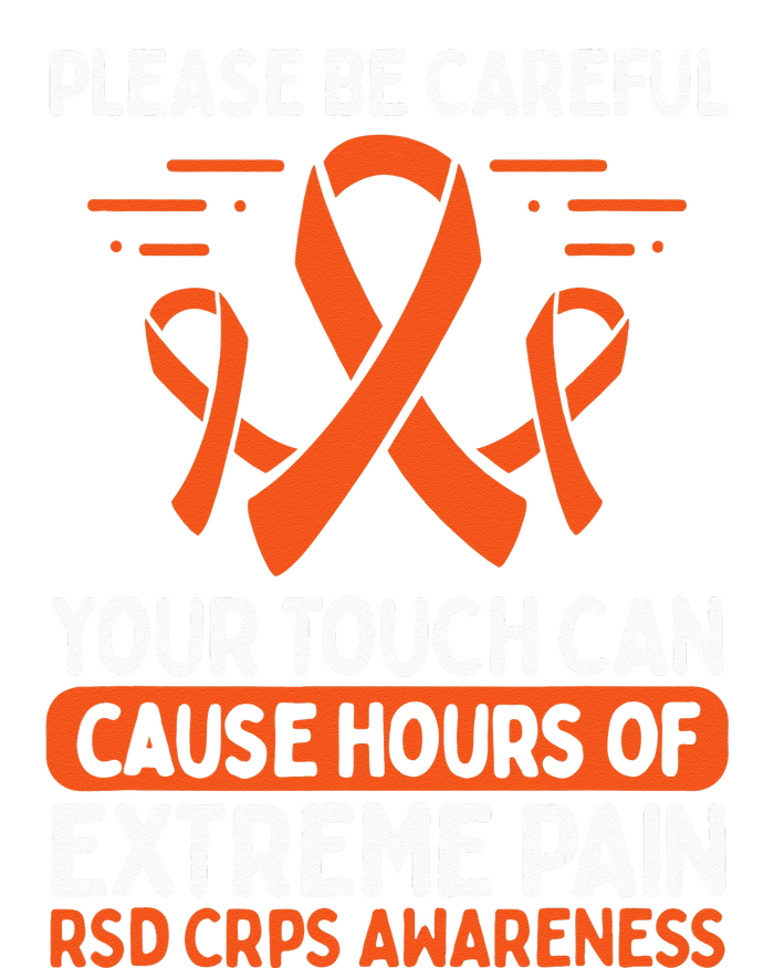 CRPS Awareness Fighter Disease RSD Warrior Orange Ribbon Womens California Wash Sweatshirt