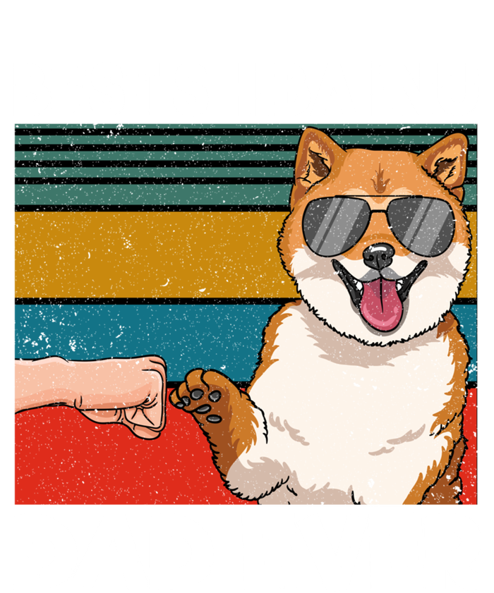 Best Shiba Inu Dad Ever Dog Dad Fist Bump Gift T-Shirt