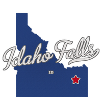 Idaho Falls Idaho ID Map Tall Sweatshirt