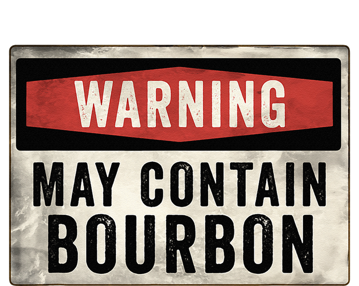 Funny Vintage Warning May Contain Bourbon City Backpack