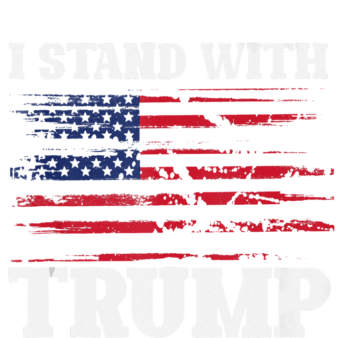 Pro Trump Supporter Trump I Stand With Trump Dry Zone Grid Polo