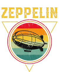 Retro Zeppelin Funny Dirigible Blimp Airship 70s 80s Doggie Tank