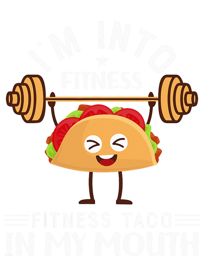 I'M INTO FITNESS Fitness Taco In My Mouth tacos Ladies PosiCharge Competitor Racerback Tank