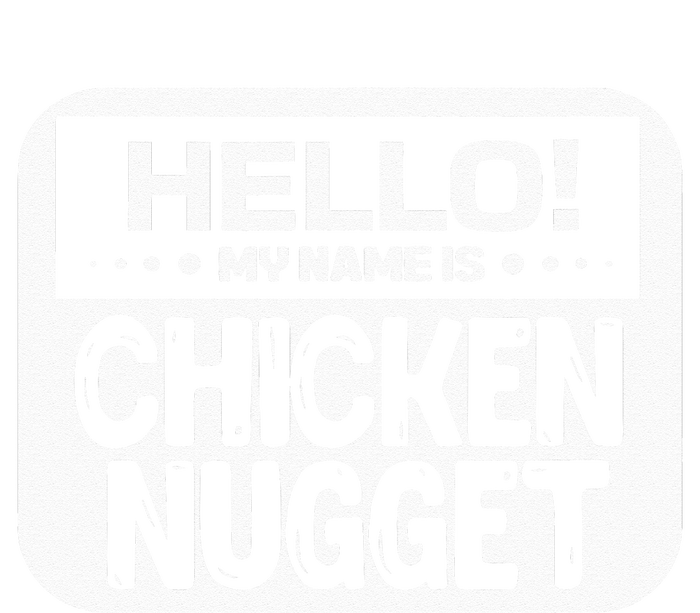 Hello My Name Is Chicken Nugget Halloween Lazy Costume T-Shirt