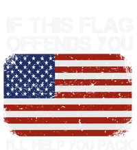 If This Flag Offends You Ill Help You Pack Patriotic Gift Premium T-Shirt