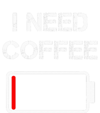 I Need Coffee Funny Coffee Cups Battery Beans Coffee T-Shirt