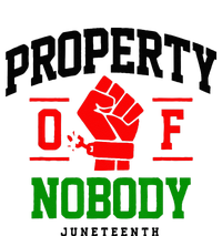 Property Of Nobody Juneteenth Black woman Gifts T-Shirt