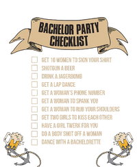 Bachelor Party Checklist Toddler Sweatshirt