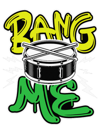 Bang Me Funny Percussionist Drums Musician Snare Drummer Sustainable Knit Beanie