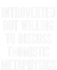 Introverted But Willing To Discuss Thomistic Metaphysics Toddler Fine Jersey T-Shirt