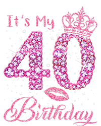 Its My 40th Birthday Queen 40 Years Old Shoes Crown Diamond T-Shirt