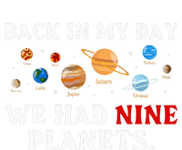 Back In My Day We Had Nine Planets Solar System Astronomy Tie Dye Hoodie