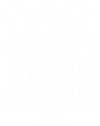 Dad Husband Boxing Legend Cool Gift Martial Arts Gift Full Zip Hoodie