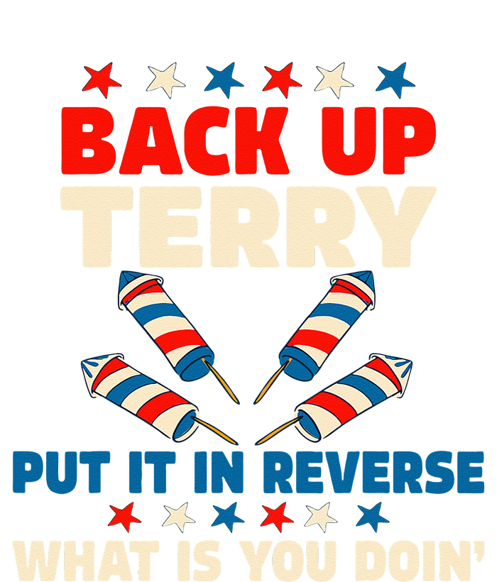 Back it Up Terry Put It In Reverse July 4th Fireworks Terry Sweatshirt