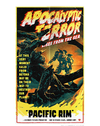 Pacific Rim – Apocalyptic Terror Rises Retro Poster Tall T-Shirt