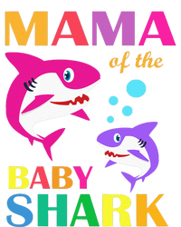 Mama Of The Baby Birthday Shark Mama Shark Mother's Day T-Shirt