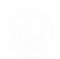 Juneteenth Black American Freedom June 19th Ecipation Day Gift Women's V-Neck T-Shirt