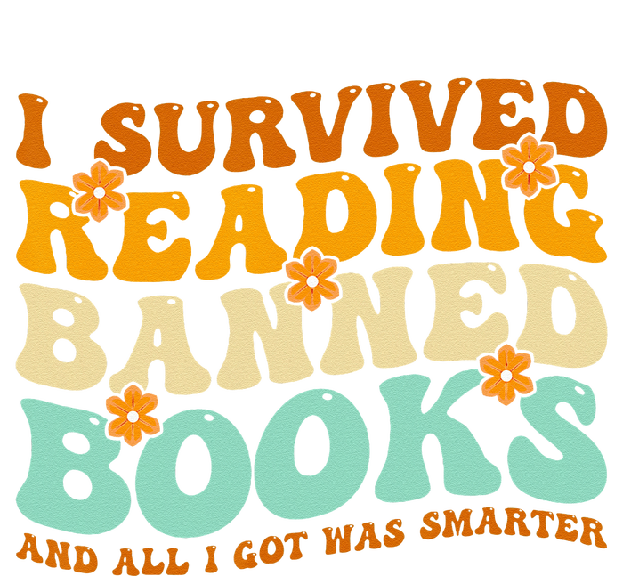 I Survived Reading Banned Books Book Lover Bookaholic PosiCharge Competitor Tank