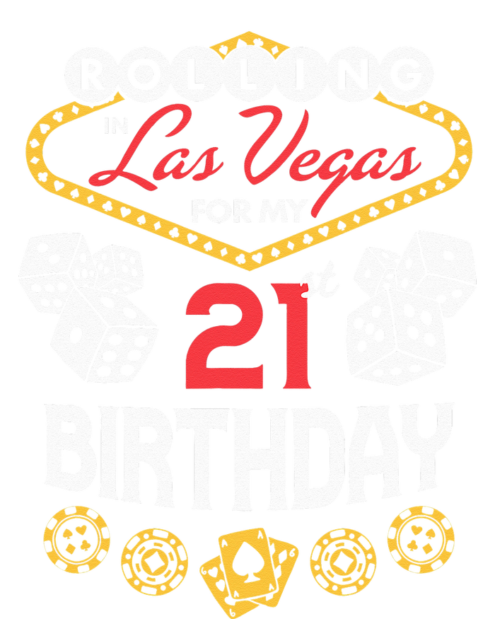 Rolling In Las Vegas For My 21st Birthday Metallic Star Ornament