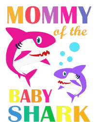 Mommy Of The Baby Birthday Shark Mommy Shark Mother's Day Youth Performance Sprint T-Shirt