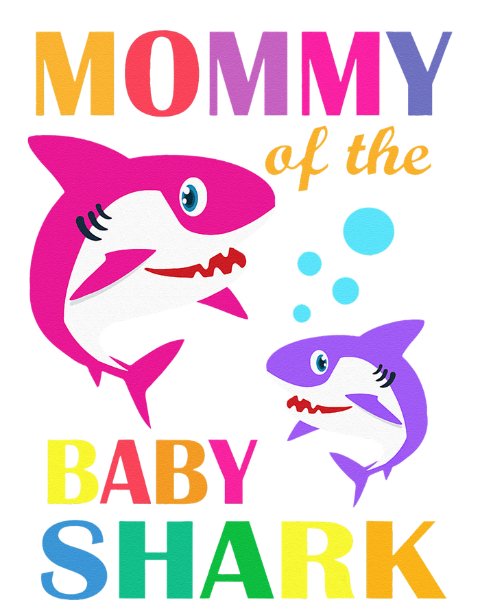 Mommy Of The Baby Birthday Shark Mommy Shark Mother's Day Youth Performance Sprint T-Shirt