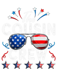 Cousin Crew 4th of July Patriotic American Family Matching Women's Racerback Cropped Tank