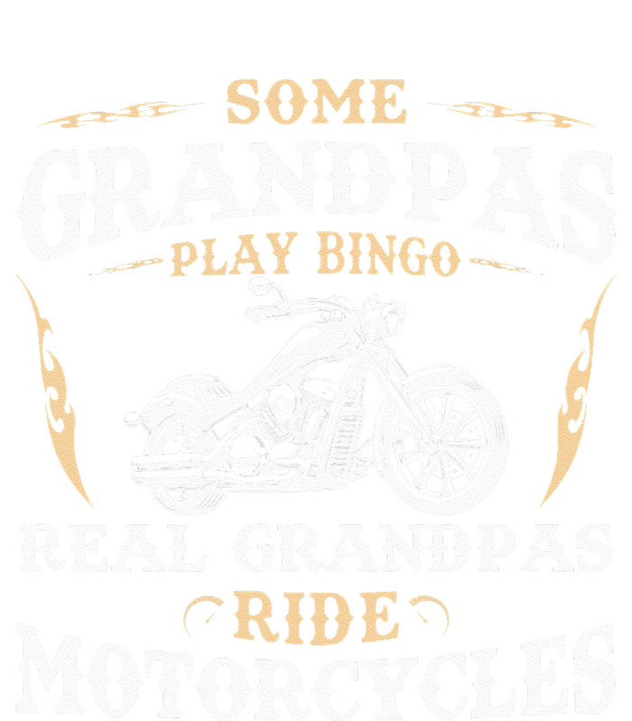 Some Grandpas Play Bingo Real Grandpas Ride Motorcycles Sweatshirt Cinch Pack Bag