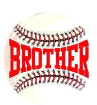 Distressed Baseball Brother Funny Fathers Day Gift T-Shirt