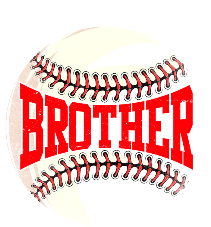 Distressed Baseball Brother Funny Fathers Day Gift T-Shirt