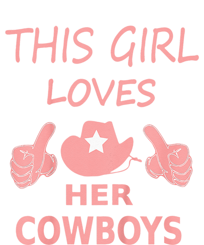 This Girl Loves Her Cowboy Cute Texas Dallas T-Shirt