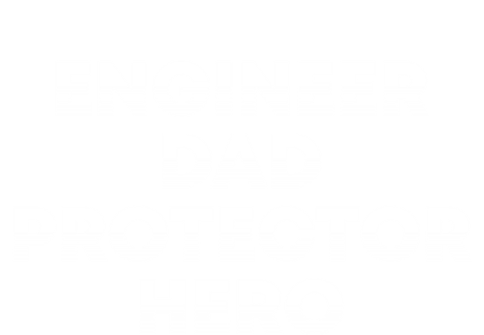 Engineer Dad Protector Hero Daddy Engineering Father Builder Gift Premium T-Shirt