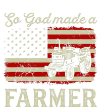 Vintage Old American Flag Patriotic So God Made A Farmer T-Shirt