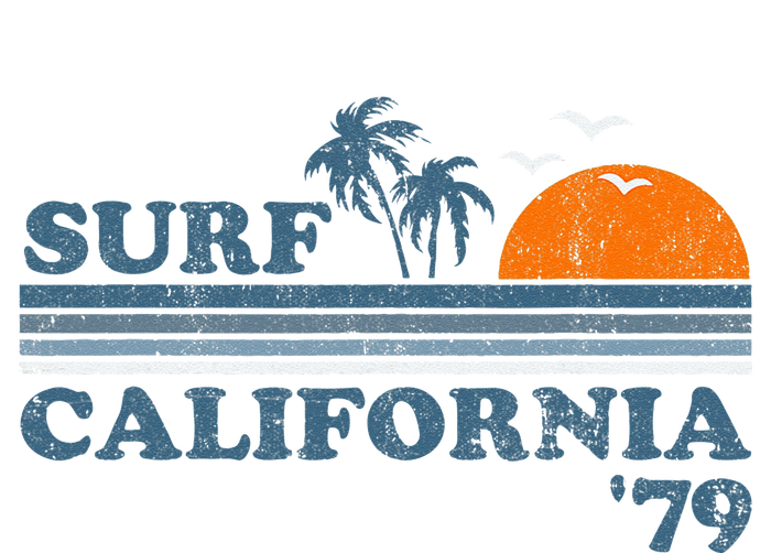 Vintage Surf California Beach Retro Sunset Surf 70s Gift T-Shirt