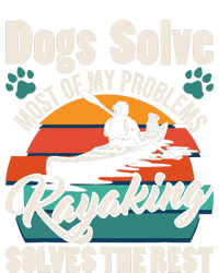 Dogs Solve Most Of My Problems Kayaking Solves The Rest Long Sleeve Pajama Set