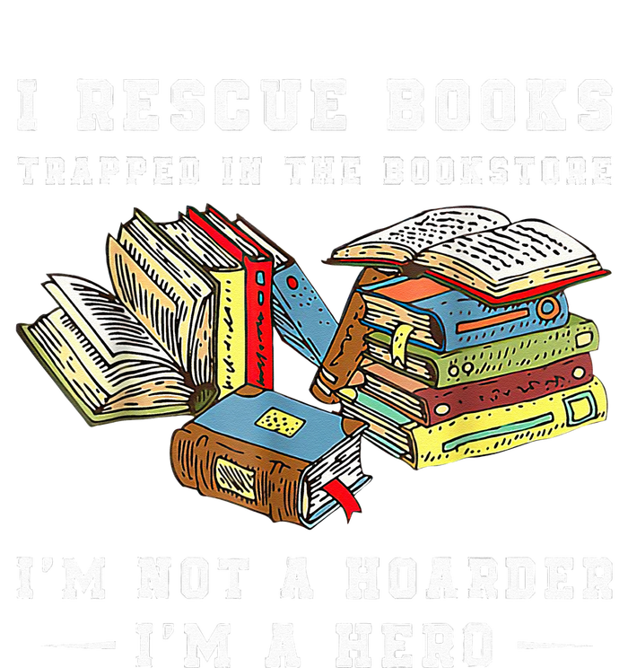 I Rescue Book Trapped In The Bookstore I'm Not A Hoarder Cooling Performance Crew T-Shirt